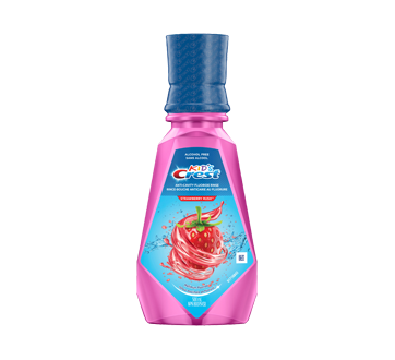 Rince-bouche anticarie au fluorure pour enfants, Fraise, 500 ml