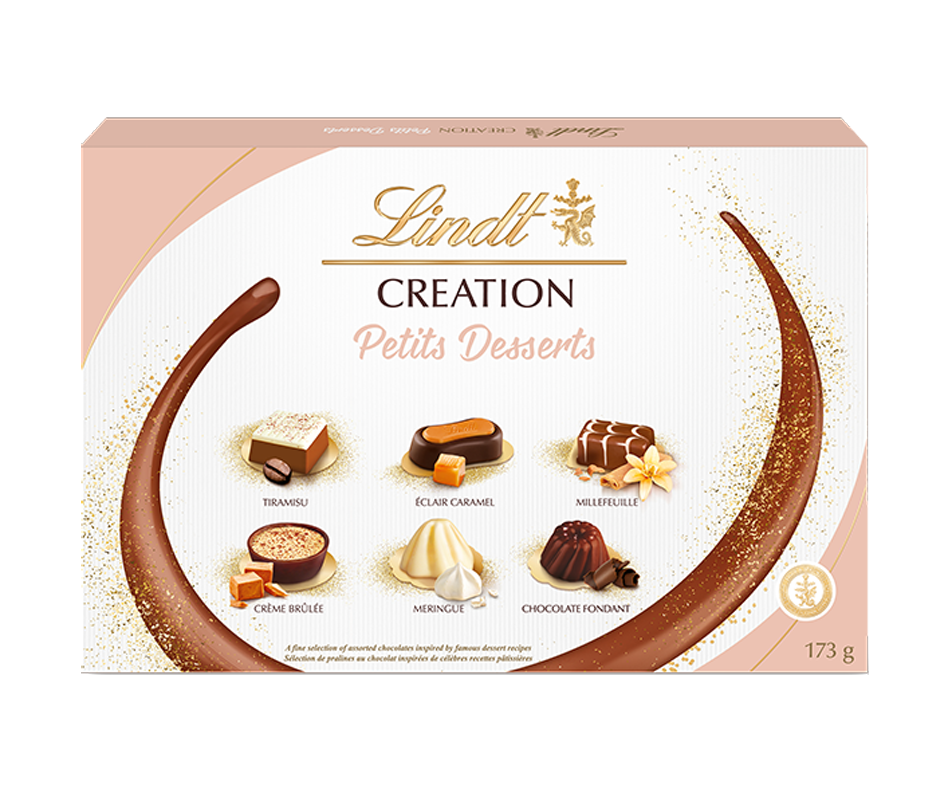 Création Dessert Boîte De Chocolats Assortiment 173 G Lindt Boite Jean Coutu 6997