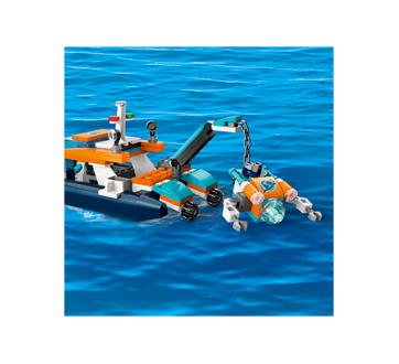 LEGO City Le Bateau d'Exploration Sous-Marine 60377 LEGO : la