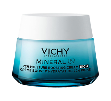 Minéral 89 crème riche boost d'hydratation 72 h, 50 ml