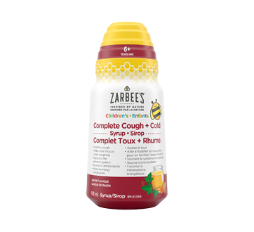 Toux + Rhume sirop complet pour enfants, 118 ml