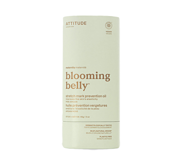 Blooming belly huile prévention vergetures, rose et argan, 85 g