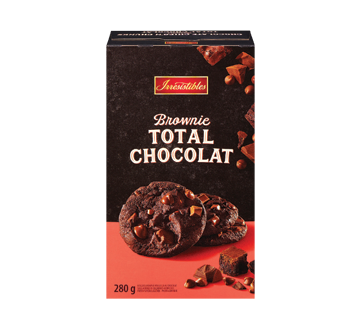 Biscuits brownie total chocolat, 280 g