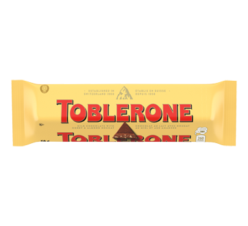 Tablette de chocolat suisse avec nougat au miel et aux amandes, 50 g