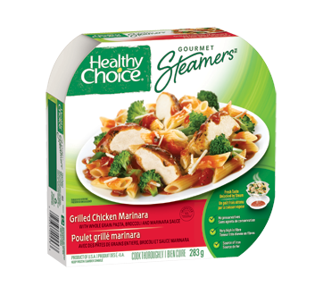 gourmet steamers poulet grille marinara 283 g healthy choice entrees et repas jean coutu gourmet steamers poulet grille marinara