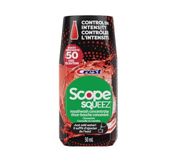 Image 2 du produit Scope - Squeez rince-bouche concentré, cannelle et menthe, 50 ml