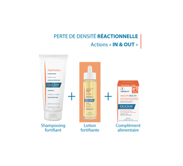 Image 5 du produit Ducray - Anacaps Reactiv complément alimentaire pour chute de cheveux réactionnelle, 30 unités