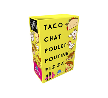 Taco Chapeau Gâteau Cadeau Pizza jeu de cartes, 1 unité