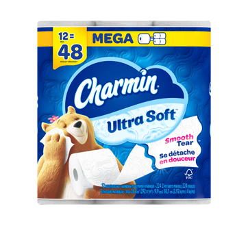 Ultra Soft papier hygiénique, méga rouleaux, 12 unités