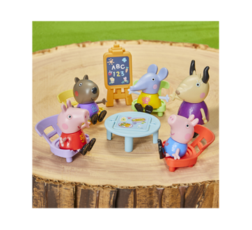 Image 3 du produit Hasbro - Peppa Pig va à l'école ensemble de jeu, 11 unités