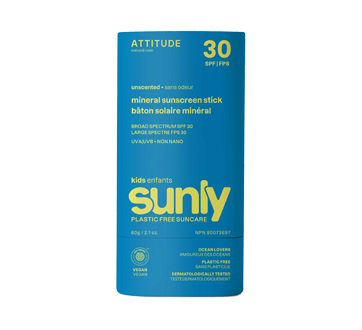 Sunly Enfants bâton solaire FPS 30, 60 g