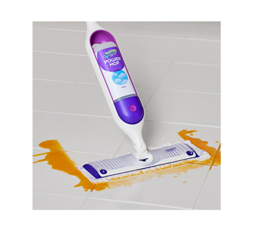 Image 4 du produit Swiffer - PowerMop solution nettoyante pour planchers, parfum frais, 750 ml