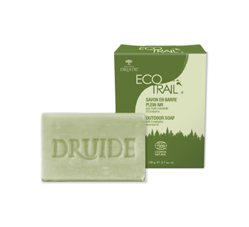 Eco Trail savon plein air en barre, huile essentielle d'eucalyptus, 105 g