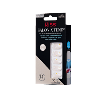 Image 5 du produit Kiss - Salon X-Tend système gel doux DEL, SXD03 - moyens - amande, 30 unités