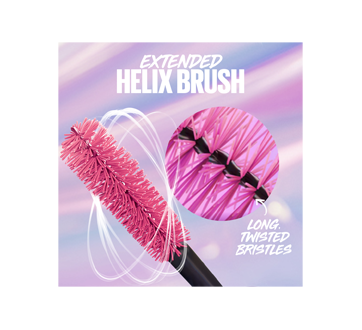 Image 3 du produit Maybelline New York - The Falsies Surreal mascara lavable effet extensions, Meta Black, 10 ml