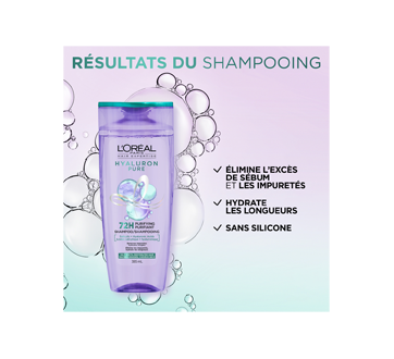 Image 3 du produit L'Oréal Paris - Hyaluron Pure shampooing purifiant 72 h, 385 ml