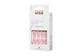 Vignette 7 du produit Kiss - Gel Fantasy ongles à pression, rose pailleté - court - ovale, 24 unités