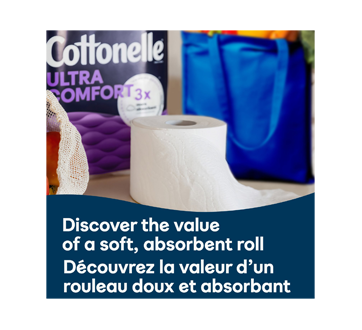 Image 6 du produit Cottonelle - Ultra Comfort papier hygiénique robuste, 9 unités