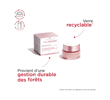 Image 8 du produit Clarins - Multi-Active Jour crème lissante pour toutes les peaux, 50 ml