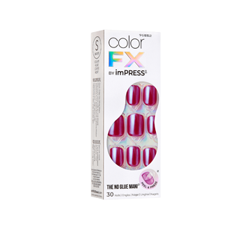 Image 2 du produit Kiss - ImPress Color FX ongles carrés courts, This City, 30 unités