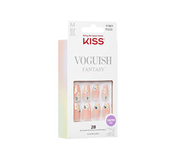 Image 2 du produit Kiss - Voguish Fantasy ongles à pression, 4 Wheel Drive - moyens - ballerine, 28 unités