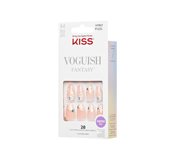 Image 4 du produit Kiss - Voguish Fantasy ongles à pression, 4 Wheel Drive - moyens - ballerine, 28 unités