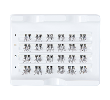 Image 5 du produit Kiss - Falscara Clear Band ensemble d'extensions de cils, 24 unités