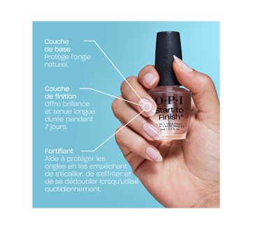 Image 4 du produit OPI - Start-To-Finish 3 en 1 soin ongles, 15 ml