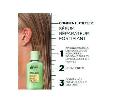 Image 9 du produit Garnier - Hair Filler sérum réparateur fortifiant, 111 ml