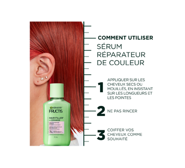 Image 7 du produit Garnier - Hair Filler sérum réparateur de couleur, 111 ml