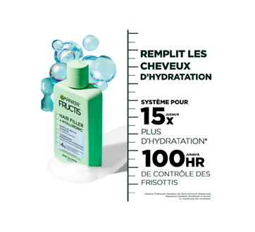 Image 2 du produit Garnier - Hair Filler shampooing réparateur hydratant, 300 ml