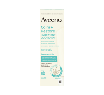 Image 4 du produit Aveeno - Calm + Restore hydratant quotidien pour le visage FPS 30, 48 ml