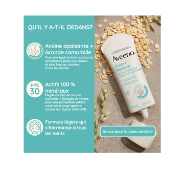 Image 5 du produit Aveeno - Calm + Restore hydratant quotidien pour le visage FPS 30, 48 ml