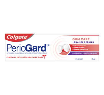 PerioGard SF dentifrice soin des gencives + reconstruction de l'émail, 70 ml