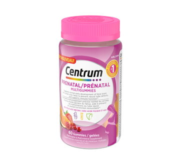 Image 4 du produit Centrum - Prénatal multigummies en gelée, 60 unités