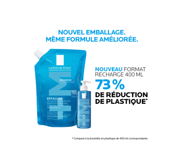 Image 4 du produit La Roche-Posay - Effaclar recharge de gel moussant purifiant, 400 ml