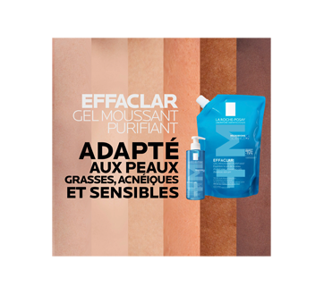 Image 5 du produit La Roche-Posay - Effaclar recharge de gel moussant purifiant, 400 ml