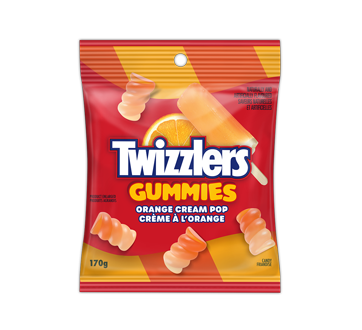 Twizzlers Gummies, crème à l'orange, 170 g