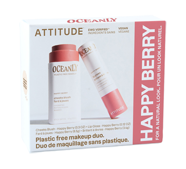 Oceanly duo de maquillage, Happy Berry, 2 unités