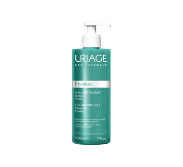 Image 2 du produit Uriage - Hyséac gel nettoyant, 500 ml