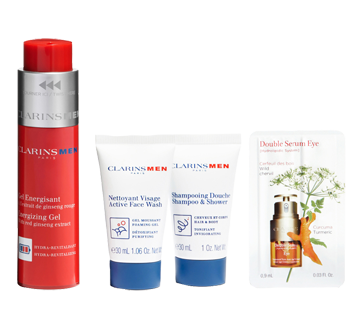 Image 2 du produit Clarins - Coffret Essentiels nettoyants & énergisants, 4 unités