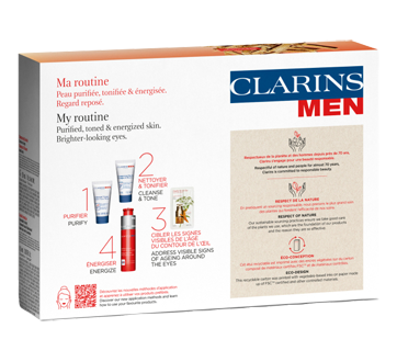 Image 4 du produit Clarins - Coffret Essentiels nettoyants & énergisants, 4 unités