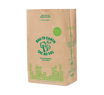 Sacs compostables RONA pour résidus verts, Grand format, 10/pqt