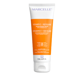 Vitamine C + Squalane masque illuminant avec probiotiques, 75 ml