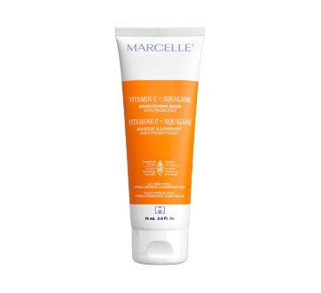 Vitamine C + Squalane masque illuminant avec probiotiques, 75 ml