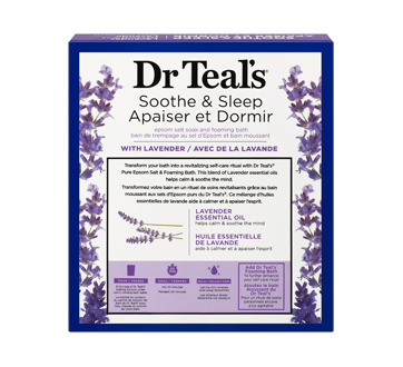 Image 3 du produit Dr Teal's - Ensemble-cadeau de sel d'Epsom pour le bain, 2 unités