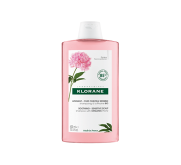 Shampooing apaisant à la pivoine bio, 400 ml