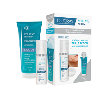 Image 2 du produit Ducray - Keracnyl Sérum acné adulte coffret, 3 unités