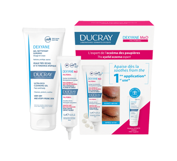 Image 2 du produit Ducray - Dexyane MeD Palpébral paupières à tendance atopique coffret, 2 unités