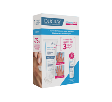 Dexyane MeD crème réparatrice apaisante peaux à tendance atopique coffret, 2 unités